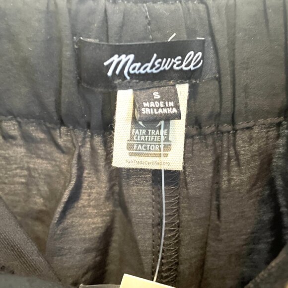 NWT | Women's Madewell Seamed Pull-On Paperbag Shorts in Softdrape | Size Small - Picture 5 of 5